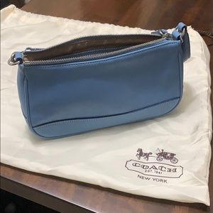 Coach 7785 Light Blue Demi small purse